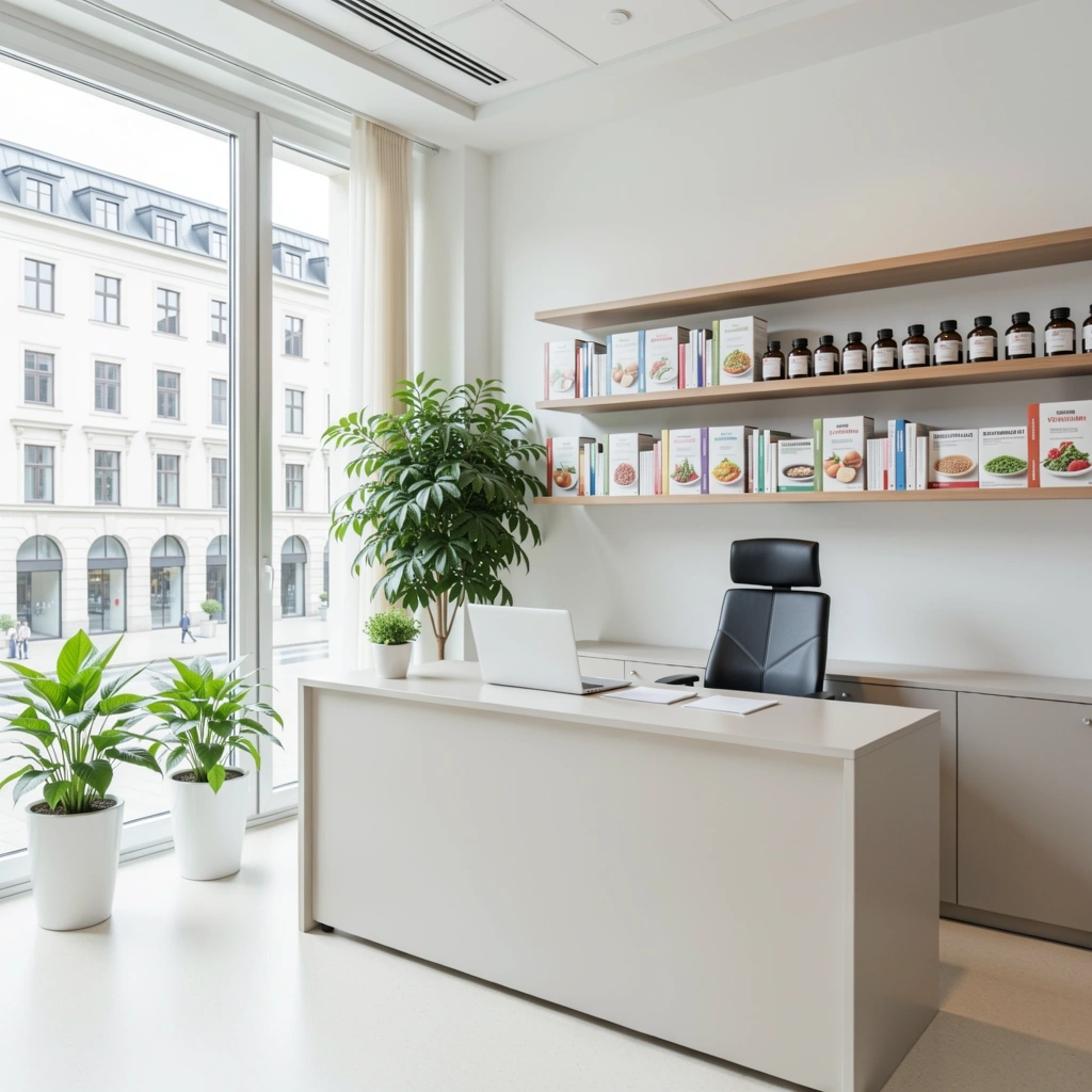 Beratungsraum Vitalstoffberatung Frankfurt